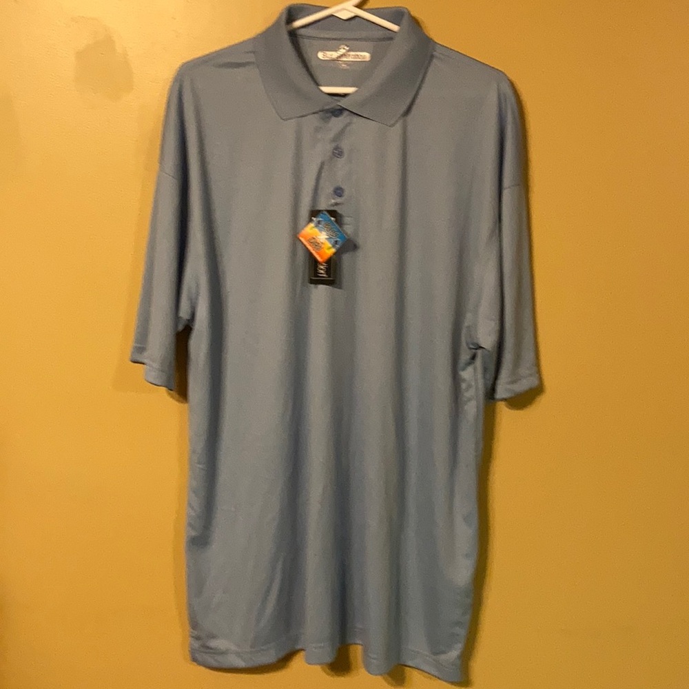 Blue generation blu x dri made in Egypt MENS polo